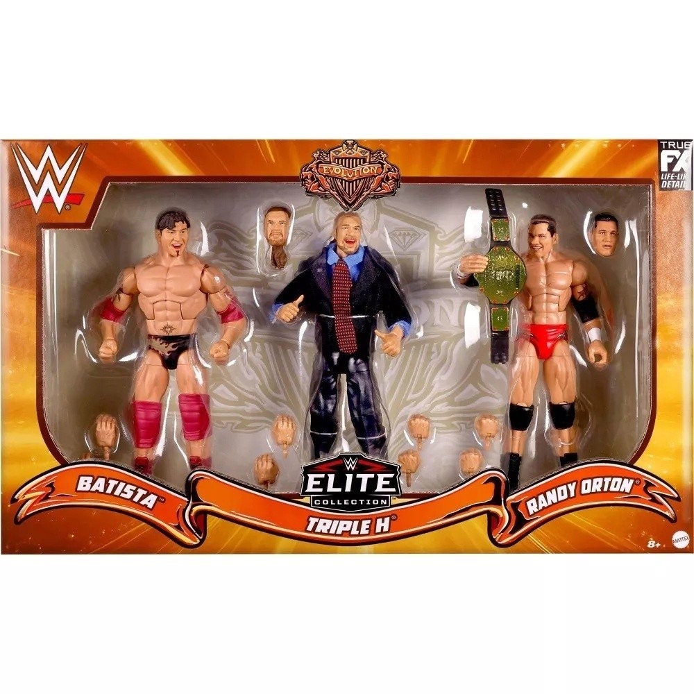 【พร้อมส่ง】Mattel WWE figures belt elite model action figure toy
