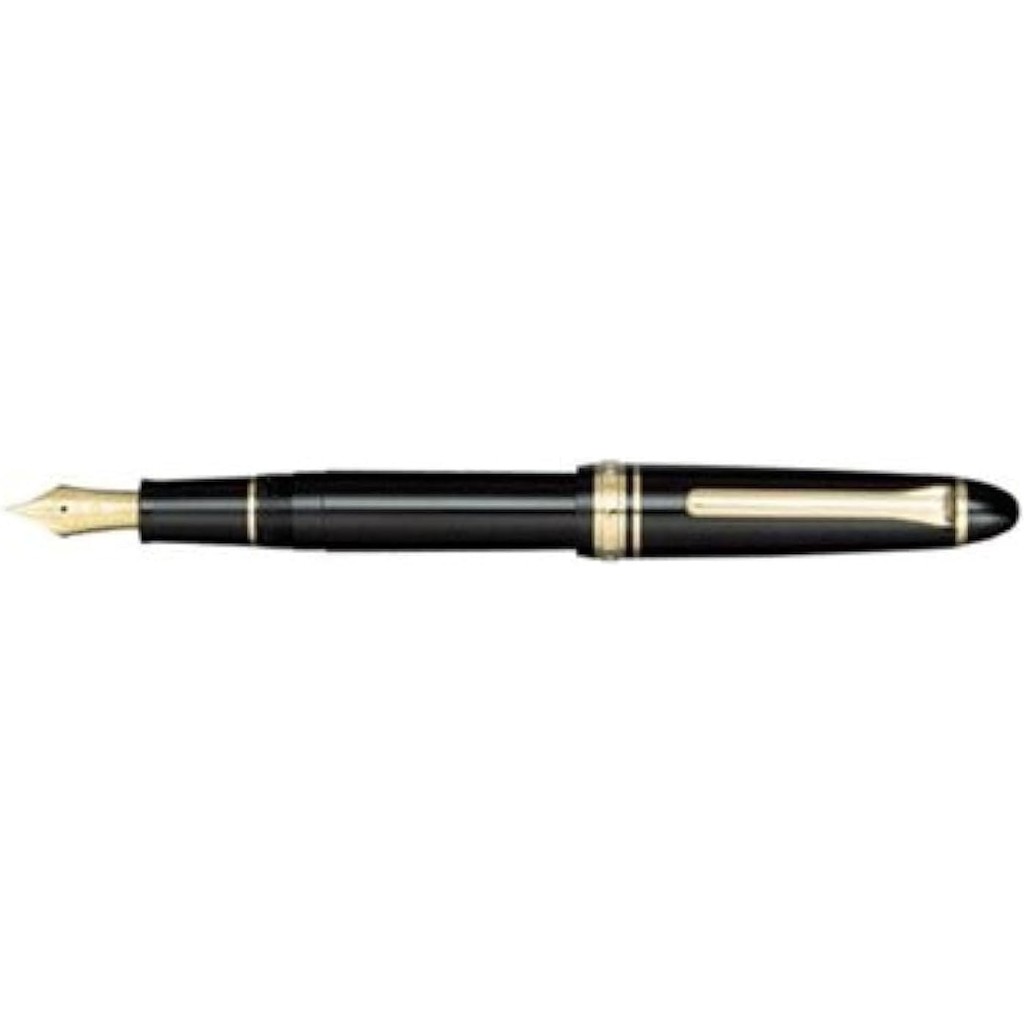 กะลาสี 1911 Standard Black GT 14K Gold Medium Point Fountain Pen - 11-1219-420 WDHW