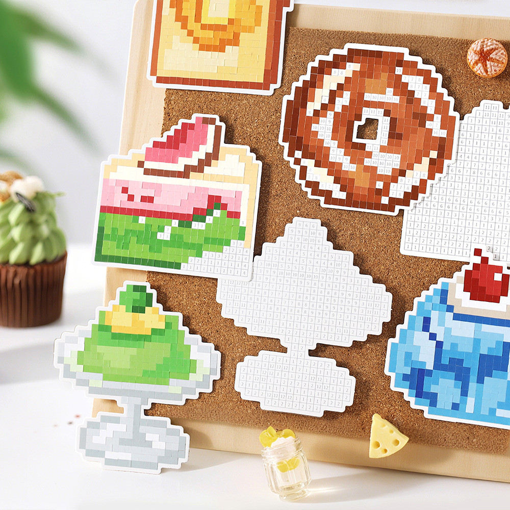 ไดลี่|Doudou Two-Bullet สติกเกอร์สนุก Decompression เด็กทําด้วยมือ diy ปริศนา Doudou สติกเกอร์ Doudo