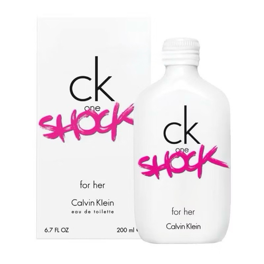 น้ำหอม แท้ CK One Shock For Her EDT.