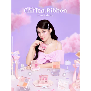 ♦️ของแท้·ส่งด่วน·ถูก♦️Meilinda Chiffon Ribbon Eye Palette #MC3135 เมลินดา ชิฟฟ่อน ริบบ้อน อาย พาเลทท์ x 1 ชิ้น dayse