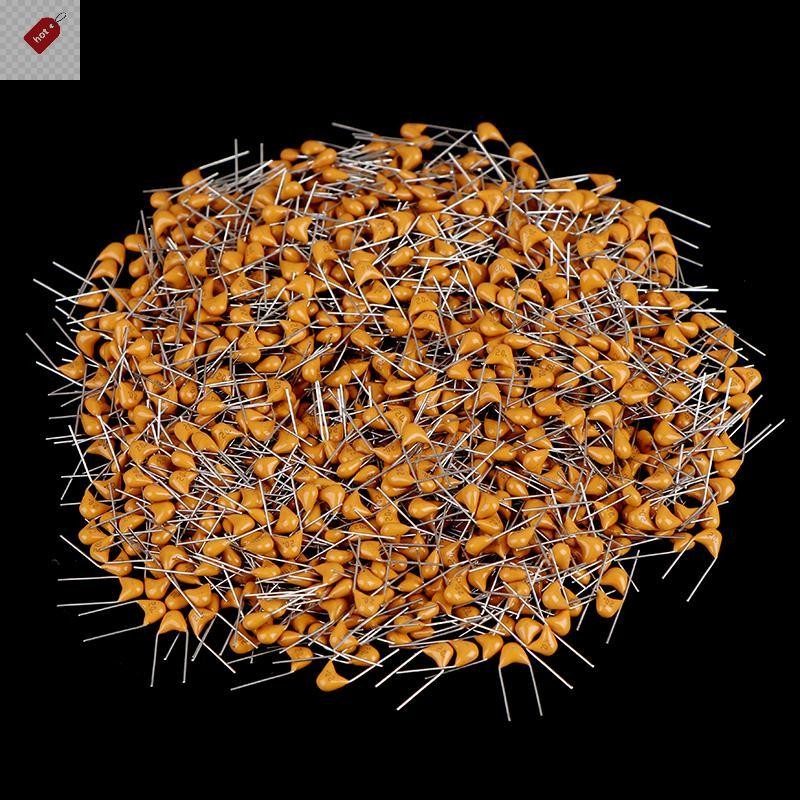 ALIK 1Bag 50VเสาหินเซรามิคCapacitor 10PF 15PF 18PF 20PF 22PF 30PF 33PF 47PF In-LineเสาหินCapacitor T