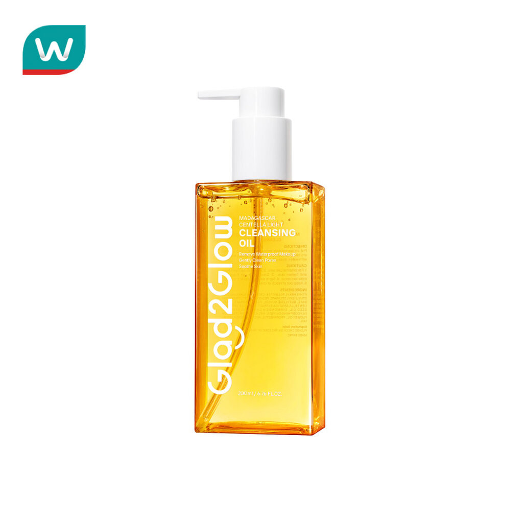 Glad2Glow แกลดทูโกลว์ คลีนซิ่ง ออยล์ มาดากัสการ์ เซนเทลล่า ไลท์ 200 มล.
