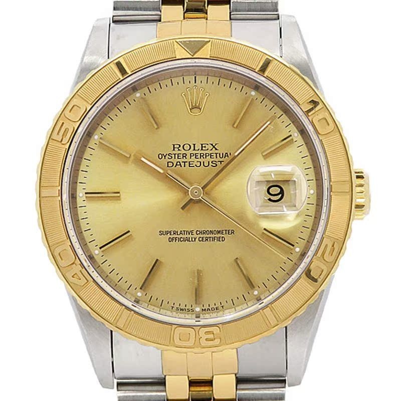 Rolexx18K Gold Mens Watch Automatic Mechanical 16263 Swiss Watch Original