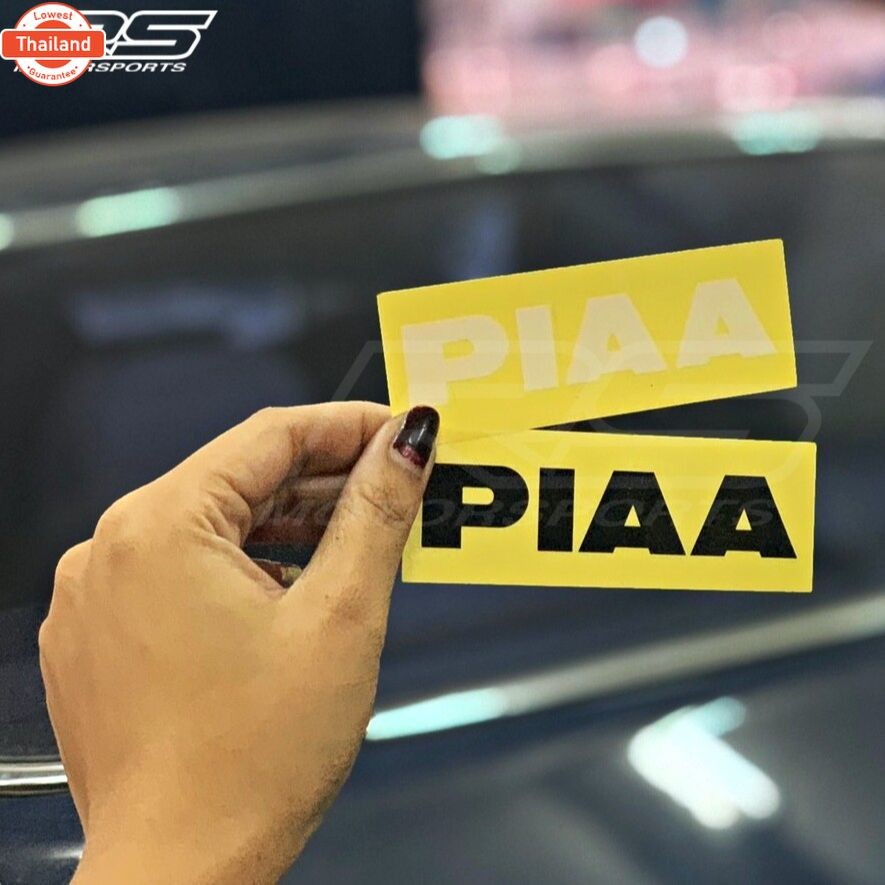 สติ๊กเกอร์ PIAA genuineจากญี่ปุ่น  ไม่มีซ้ำใครแน่นอน !!