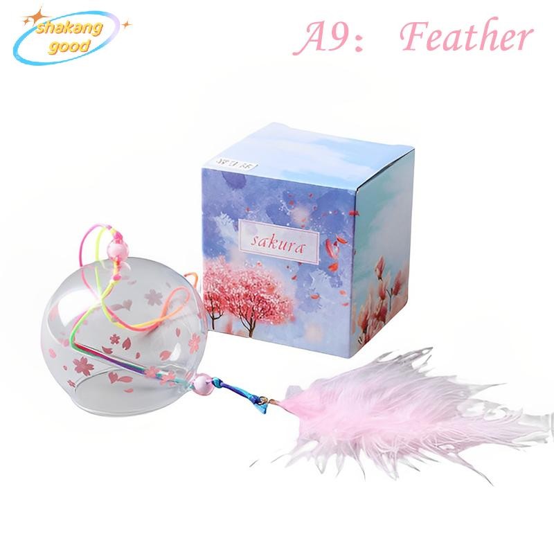SKTH กระดิ่งลมลายลมญี่ปุ่น Handmade Glass Furin ตกแต่งบ้าน SKK