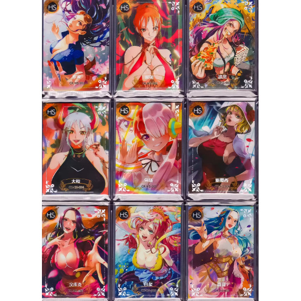 043/Chushangka Club One Piece HS Rare Hidden 9 ชิ้นครบชุด