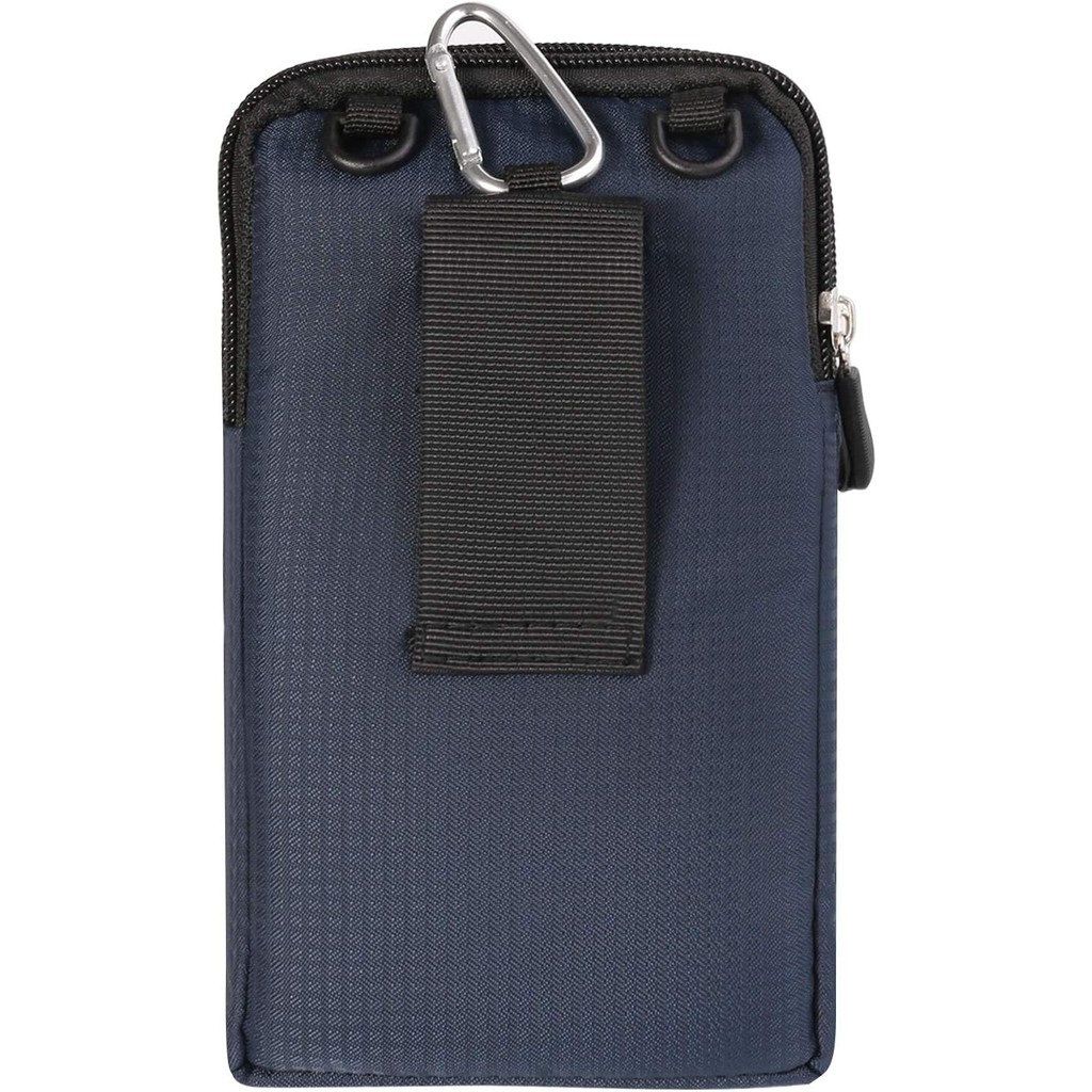 Mens ไนลอนโทรศัพท์มือถือ Holster เข็มขัดคลิปกระเป๋ากระเป๋าเอวกระเป๋าสําหรับ Apple iPhone 16 PRO Max 