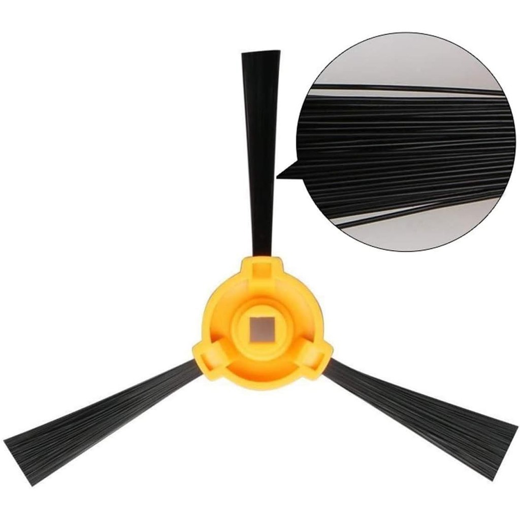 อะไหล่ทดแทนสําหรับ Deebot สูญญากาศ 4pcs Deebot n79w เปลี่ยนแปรงด้านข้าง, fit Deebot 711 711S 710 661