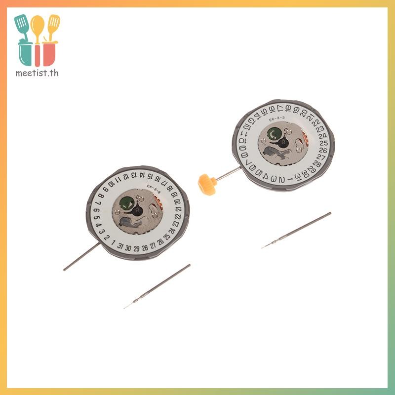 MEET MIYOTA 1M12 MOVEMENT นาฬิกาควอตซ์ 1M12D-3 การเคลื่อนไหวญี่ปุ่นสามมือวันที่ที่ 3 1m12d นาฬิกาการเคลื่อนไหว TH