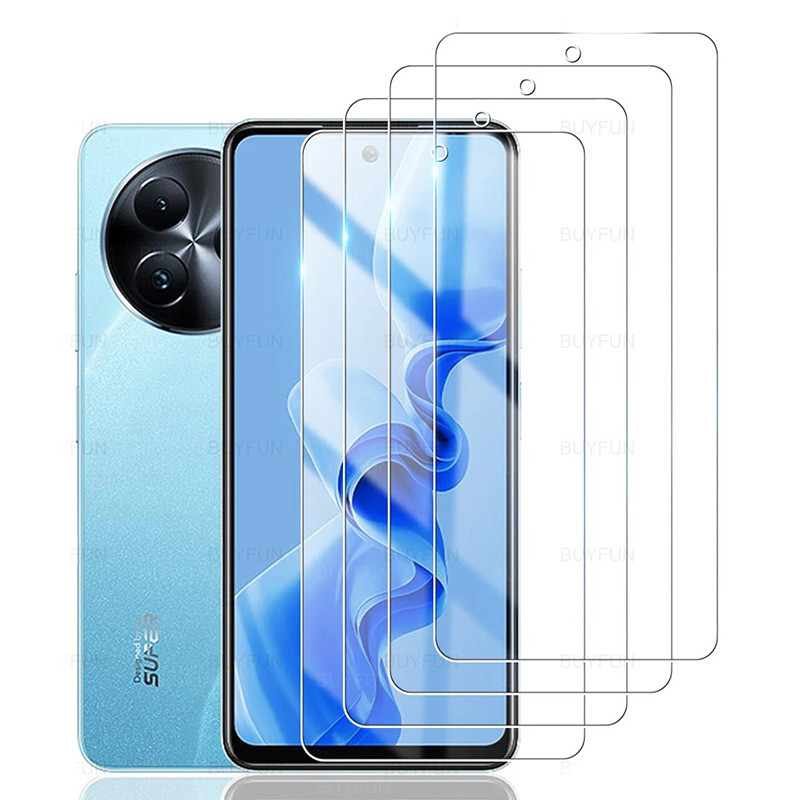 For itel RS4 S23 S24 S25 P65 P55 A80 A70 A50 A49 Play 9H 2.5D กระจกนิรภัยป้องกันหน้าจอป้องกันฟิล์ม