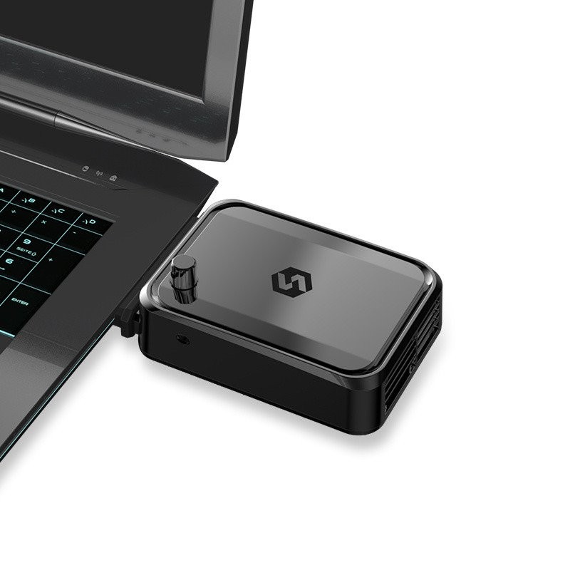 ซู่หวง คอมพิวเตอร์โน๊ตบุ๊คพัดลมดูดอากาศหม้อน้ําพัดลมดูดด้านข้างสากลเงียบระบายความร้อนด้วยอากาศหม้อน้ําพัดลมภายนอก