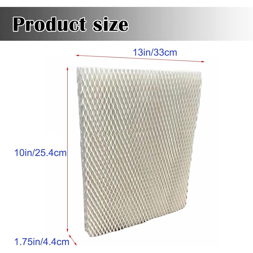 HIFROM 1 แพ็ค HC26P เปลี่ยน Humidifier Wick ตัวกรองใช้งานร่วมกับ Honeywell HE200 HE250 HE260 HE265 H
