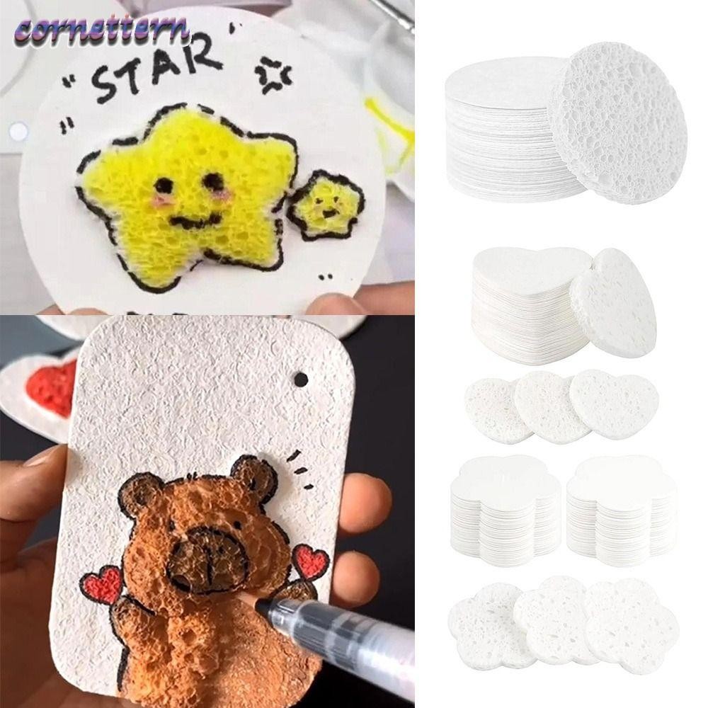 CORTE Magic Puffy Paint, หัตถกรรมโฟมภาพวาดกระดาษ, DIY พร้อมปากกาและขาตั้งของเล่นเพื่อการศึกษา Puffy 