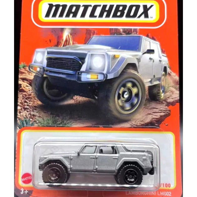 Hotwheels Hotwheels Hotwheels LAMBORGHINI LM002 รถออฟโรด/สีเงิน LAMBORGHINI 96 24B