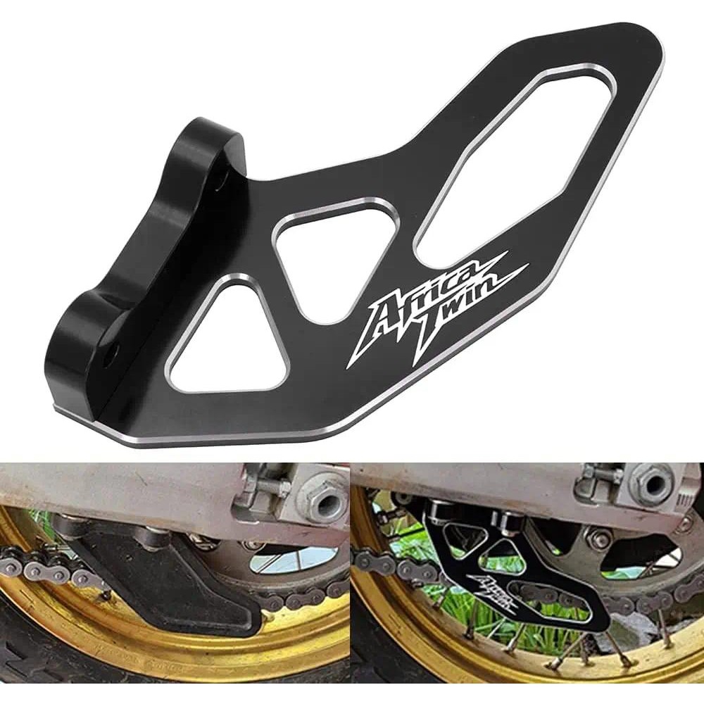 รถจักรยานยนต์ CNC Lower ด้านหลังโซ่สําหรับ Honda CRF1000L Africa Twin 2016 2017 2018 2019