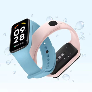 ฟิล์มแก้วนิรภัย + ซิลิโคนปกกรณีสายรัด for Xiaomi Band 8 Active / Redmi Band 2 อุปกรณ์เสริมสร้อยข้อมือป้องกันหน้าจอ