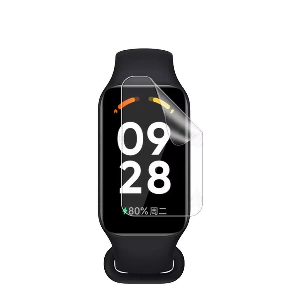 แก้วนิรภัย 3D / ฟิล์มอ่อน for Xiaomi Mi Band 9 / 8 Active อุปกรณ์ป้องกันหน้าจอ for Smartwatch Redmi Band 2/Redmi Band 3 ราคา ถูกที่สุด ดีลบีเคเค แกลเลอรีภาพที่ 9