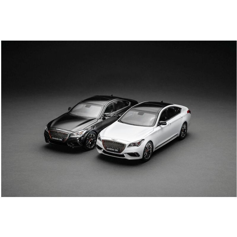 HYUNDAI HYUNDAI 1: 18 Genesis Genesis G80 High-End Car Alloy Full Drive Car Model