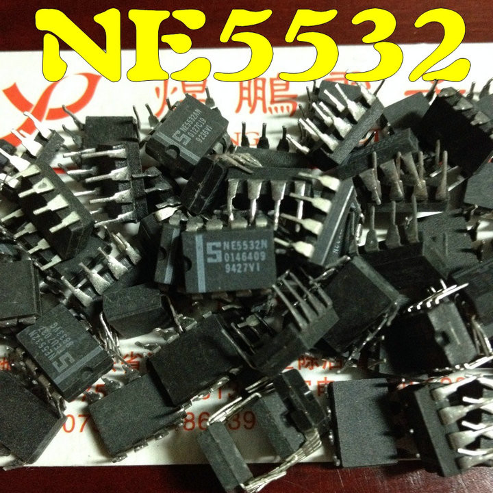 ต้นฉบับนําเข้าของแท้ NE5532 NE5532N NE5532AN Operation Amplifier American Big S Dual Transport