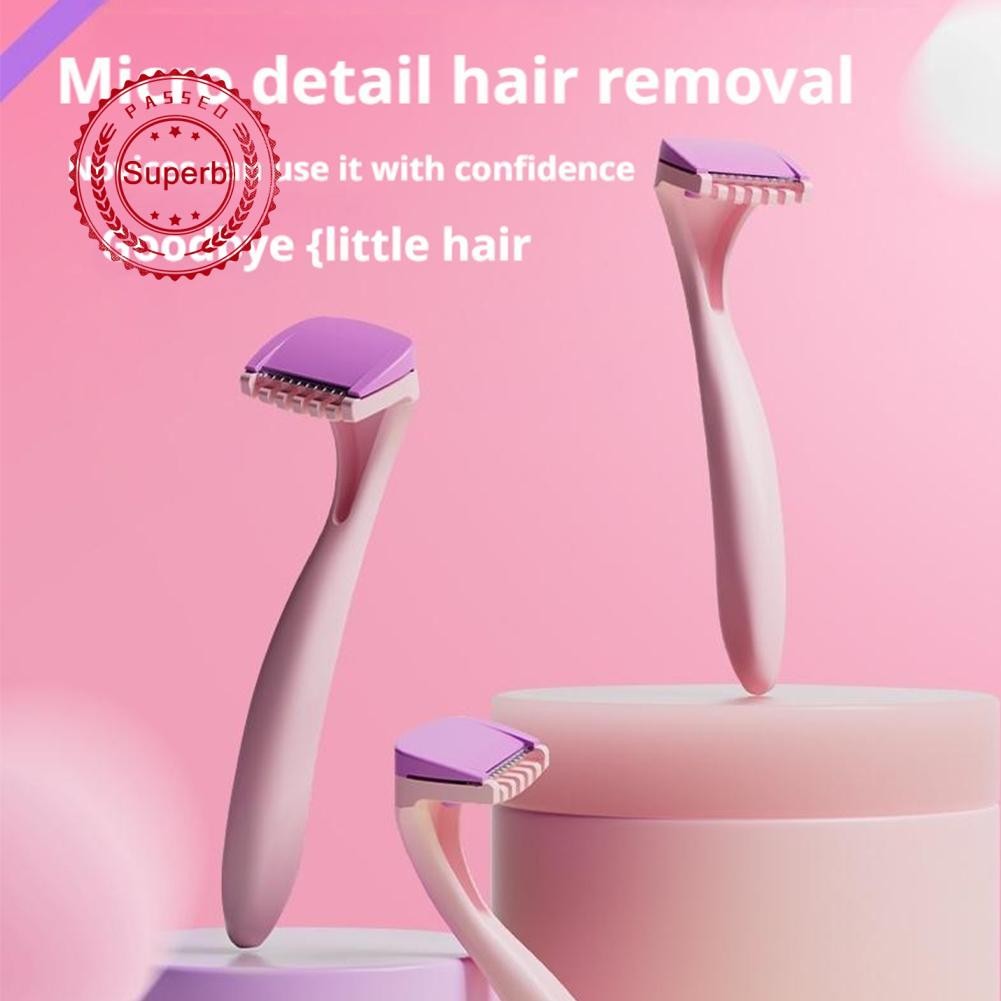 DORAME ชุดผู้หญิง Micro Shave Lip Hair Face รักแร้ผมเครื่องมือกําจัด Mini Magic มีดโกนผม A3t8