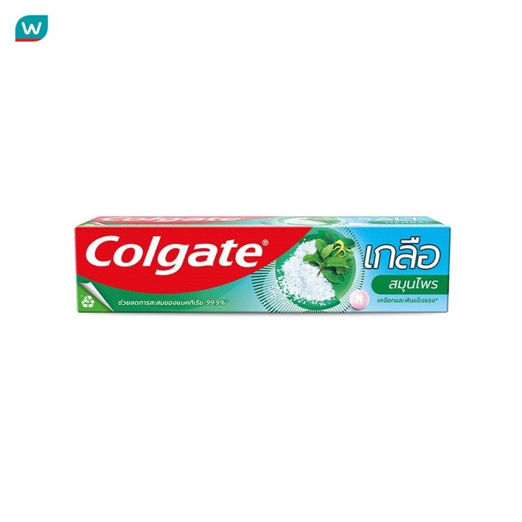 Colgate คอลเกต ยาสีฟัน เกลือ สมุนไพร 150 กรัม