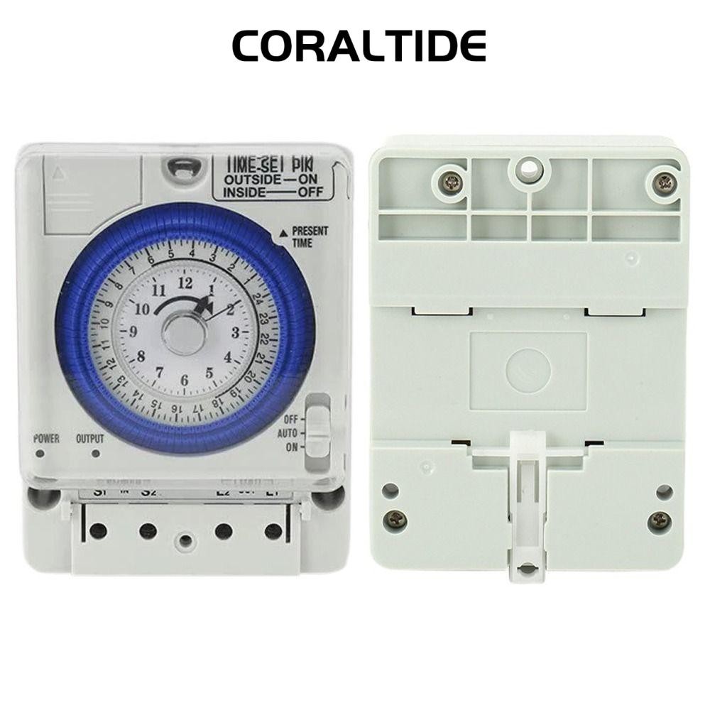 CORALTIDE โปรแกรม Controller, ประหยัดไฟฟ้าที่แม่นยํา Interval Controller, Easy To Operate Analog Tim