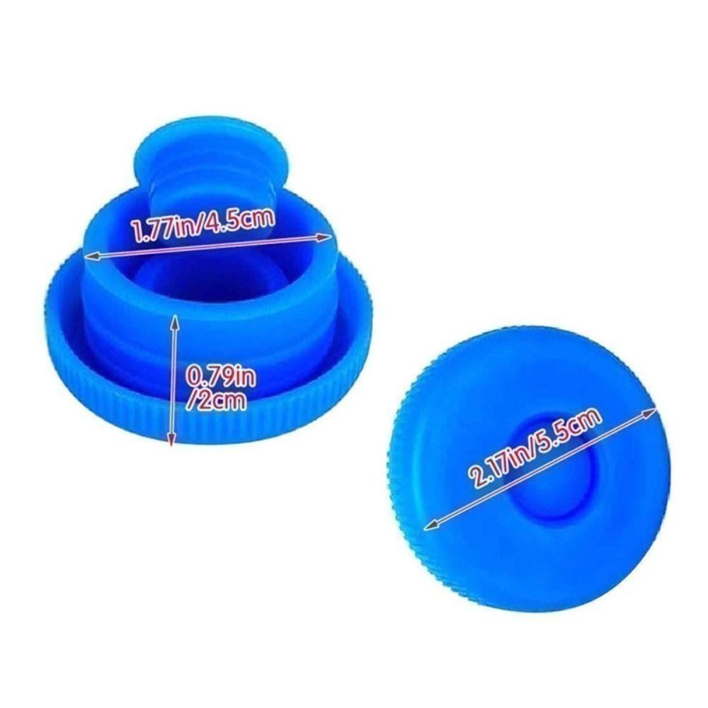 ฝาปิดขวดน้ํา ยัน1, เปลี่ยนเหยือกน้ํา 3 และ 5 แกลลอนฝาปิดจุก, ถังดื่มป้องกันน้ํากระเซ็นอุปกรณ์เสริมฝาครอบด้านบน - รูปที่ 2