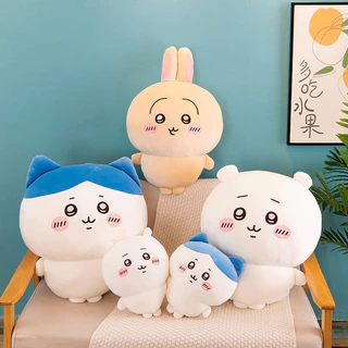 🔥พร้อมส่ง🔥Uzachi ตุ๊กตา chikawa ของเล่นตุ๊กตา 30cm/80cm ตุ๊กตาตัวใหญ่เท่าคน เหมาะกับของขวัญวันเกิด