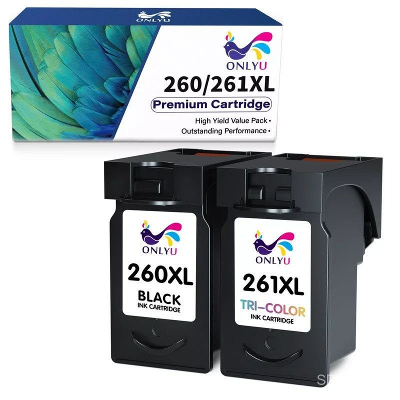 2 แพ็ค PG-260XL CL-261XL ตลับหมึกสําหรับ Canon PIXMA TS6420 TR7020