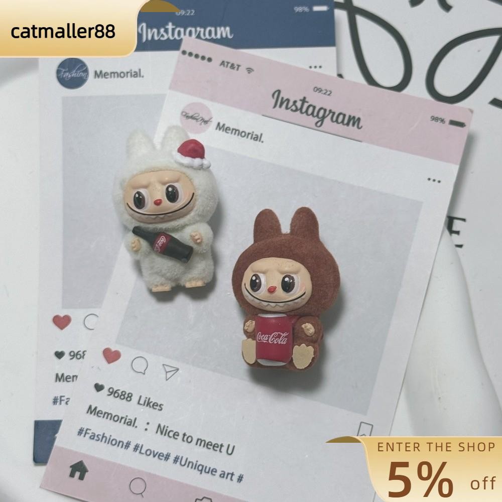 CATMALLER88 Dimoo Box, For You Greeting Card Series Popbean Skullpanda Mini Jewelry, Cartoon Crybaby