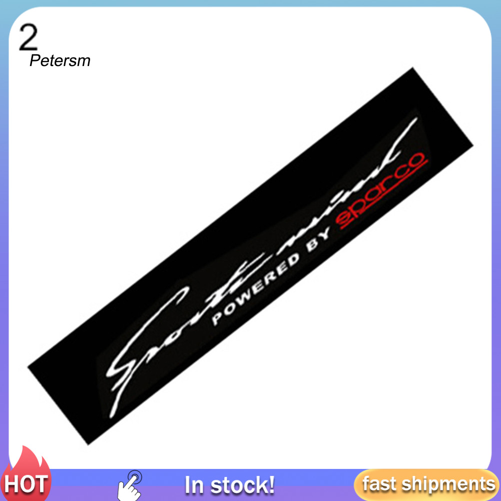 PP Auto Car Window Decal สติกเกอร์ด้านหน้ากระจกบังแดดสะท้อนแสงตกแต่ง