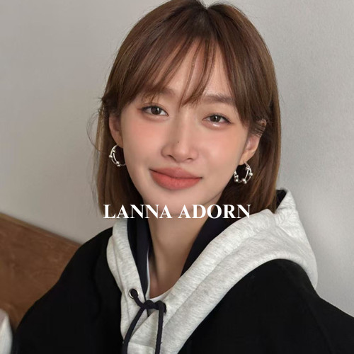 LA 🖤COD🤍 ต่างหูห่วง แฟชั่น ปลายเข็ม 925 มินิมอล เรียบง่าย ของขวัญสวยงาม สไตล์เกาหลี