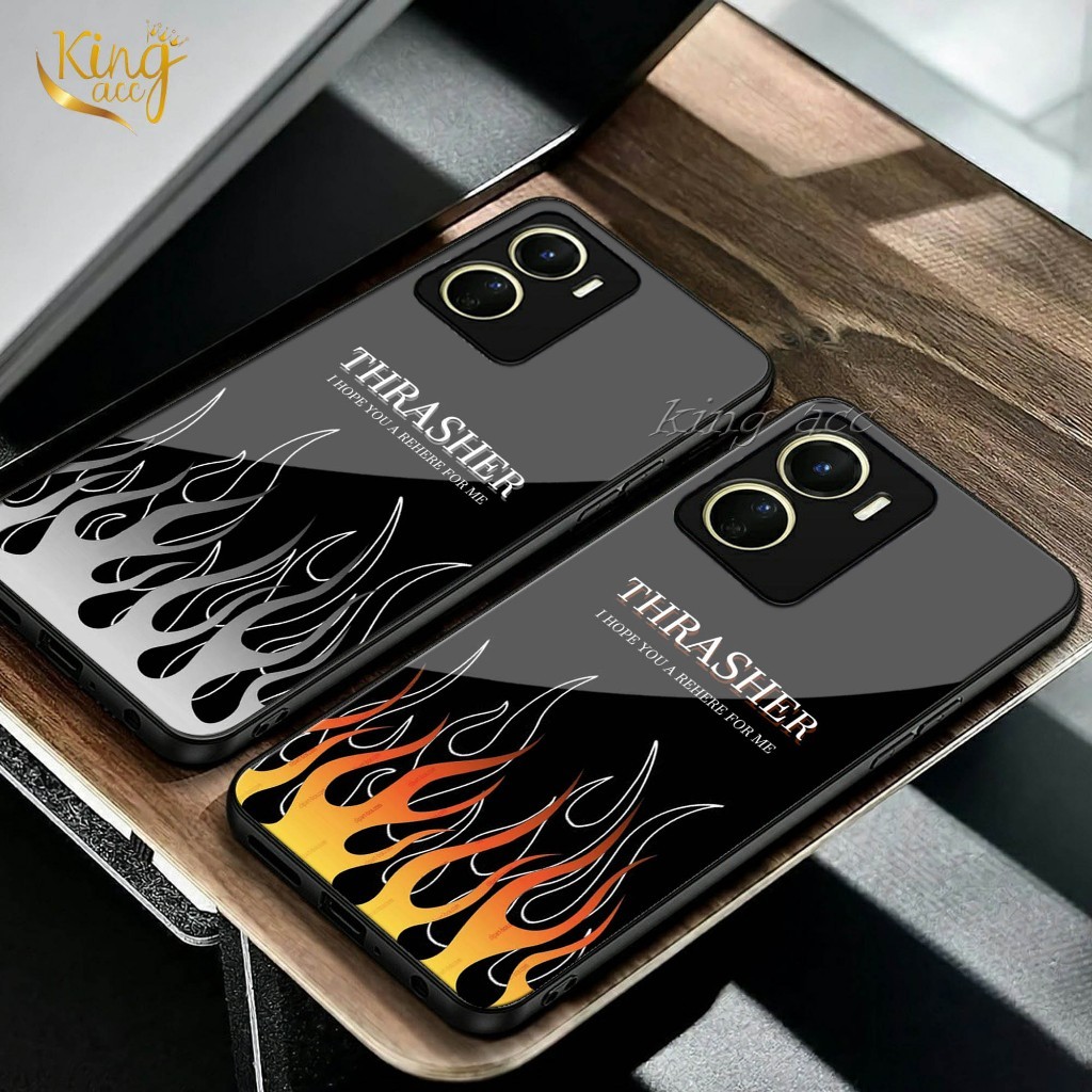 Softcase แก้ว Glitter สําหรับ Vivo V40 Lite V30E V30 V40 V50 V50 Lite Y 400 Y100 Y22 Y16 Y17S Y35 Y2