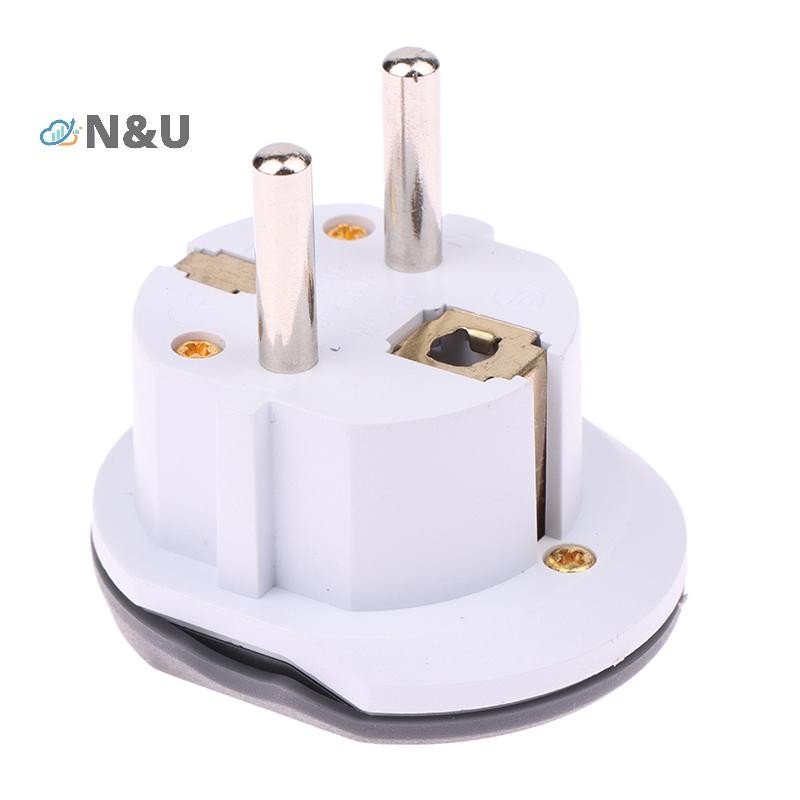 N&U ปลั๊กแปลงมาตรฐานเยอรมัน FR AU US UK To EU Euro Korea Universal Travel Adapter Home Plug Adapter 
