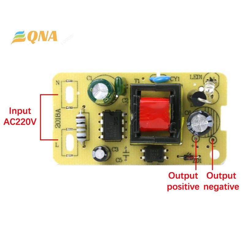 [QNA] 5V 2A Adapter Switching Power Supply Module AC 220V ถึง 5V Step-Down Power Supply Board ใหม่