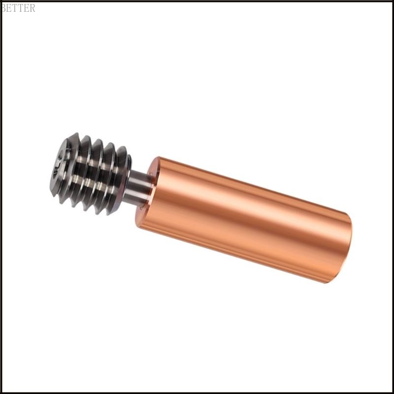 BETT 3D เครื่องพิมพ์ Part Bimetal Heat Break ไทเทเนียมคอด้ายเรียบ Heatbreak สําหรับ Neptune 4 โลหะคอ