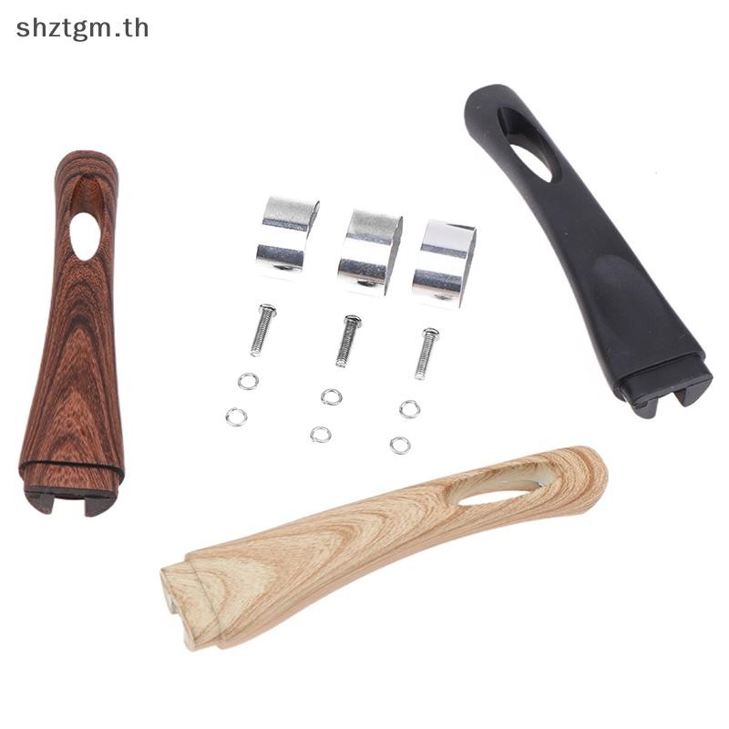 SHZTGM 1 PC Bakelite Pan หม้อจับ Anti Scalding PAN Universal Ergonomic อุปกรณ์ครัวเปลี่ยนที่ถอดออกได้ Bakelite Grip