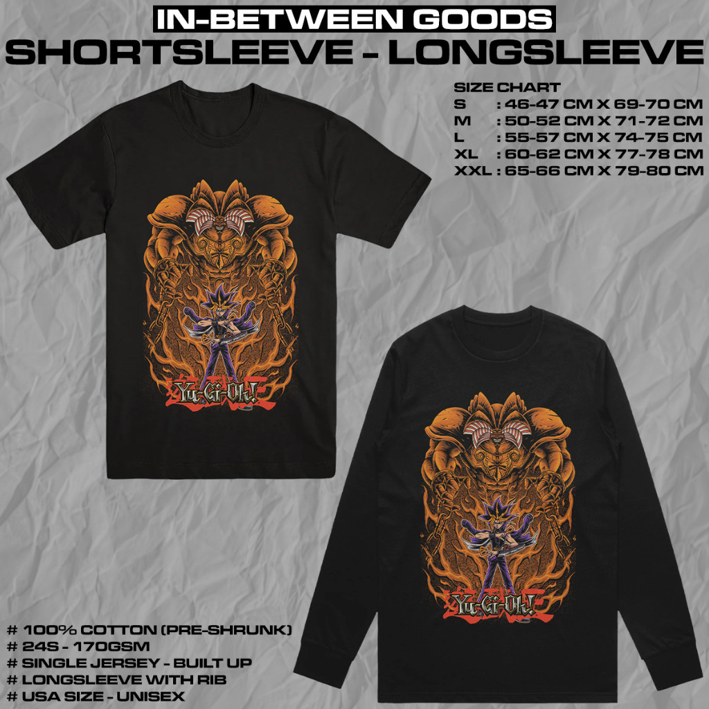 YUGIOH - EXODIA THE FORBIDDEN ONE | เสื้อยืด | LONGSLEEVE LONGSLEEVE | ANIME MERCH1