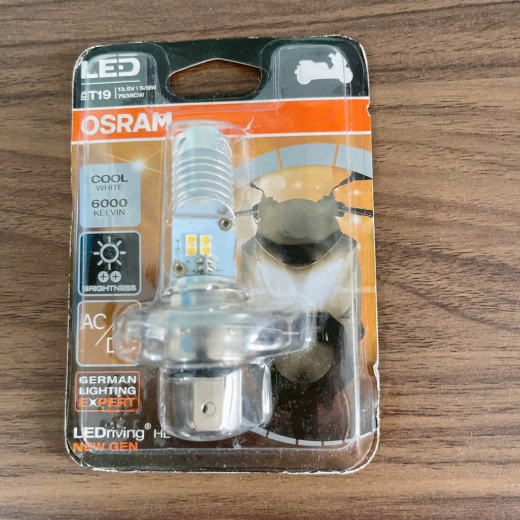 ไฟ LED Osram พร้อมพิน H4 ติดตั้งได้รุ่น N 1