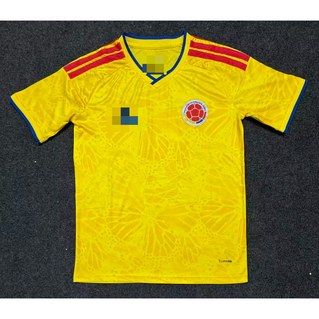 เสื้อบอลแขนสั้น Colombia Home Edition ไซส์ S-4XL
