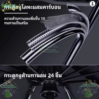 ร่ม ร่มอัตโนมัติ กันฝน กันแดดกัน UV สีพื้น ทันสมัย พกพาสะดวก น้ำหนักเบา Umbrella ระบบเปิด-ปิดออโต้