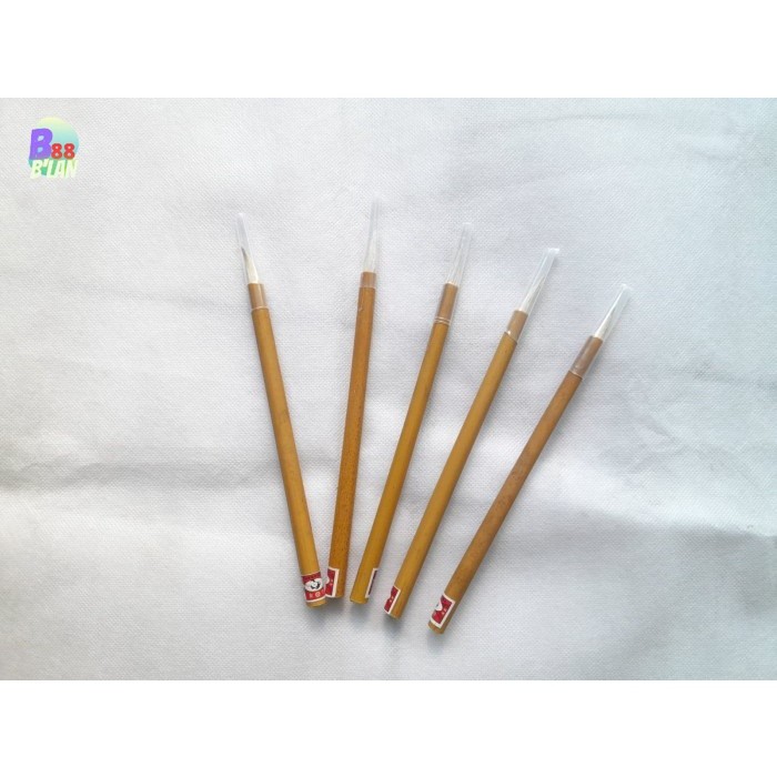 B88GR SHARP FEATHER DRAWING BRUSH BAMBOO MOPIT BRUSH OIL WATERCOLOR BRUSH B88 CALLIGRAPHY MOFIT BRUS