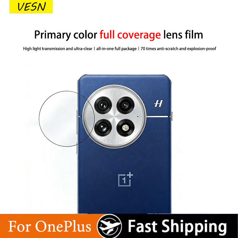 เต็มครอบคลุมเลนส์กล้องกระจกนิรภัย OnePlus 13 13R 12 12R 11 11R 10 9 ACE 5 Nord CE 4 3 3V 2 2V Pro Li