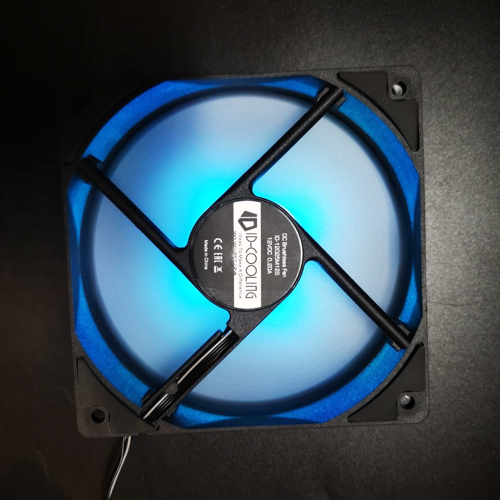 ID COOLING พัดลมหม้อน้ํา Water COOLING XF-12025 X120 240 360 12025 RGB 12V