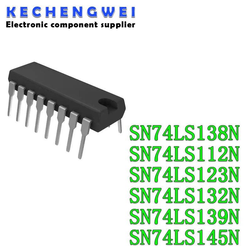 5PCS SN74LS138N 74LS138 HD74LS138P SN74LS112N SN74LS123N SN74LS132N SN74LS139AN SN74LS145N 74LS123 7