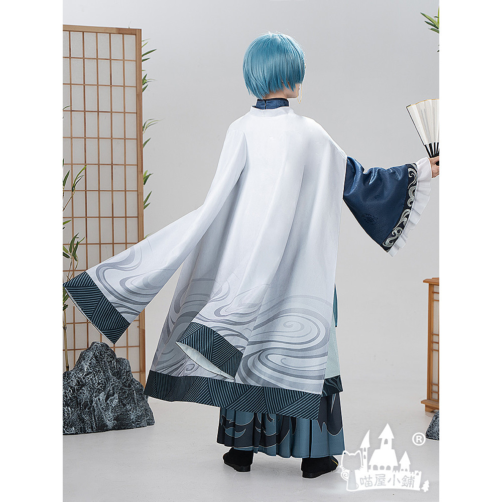 เสื้อผ้าคอสเพลย์จาก Yuanshen แบบ Gosong Immortal Xing Okra Weng สำหรับชายและหญิง ในสไตล์โบราณ