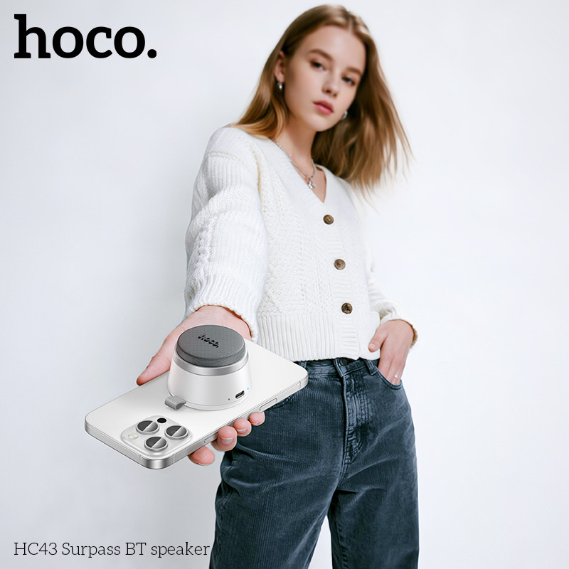 HOCO HC43 ลำโพงไร้สาย Mini Magnetic 5W ติดหลังมือถือ รูปที่ 7