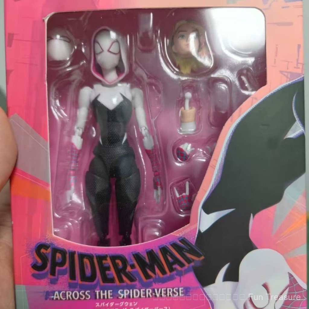 อะนิเมะสาวสวย Spider-Man Gwins Daisy Hands-on ตุ๊กตาเครื่องประดับ