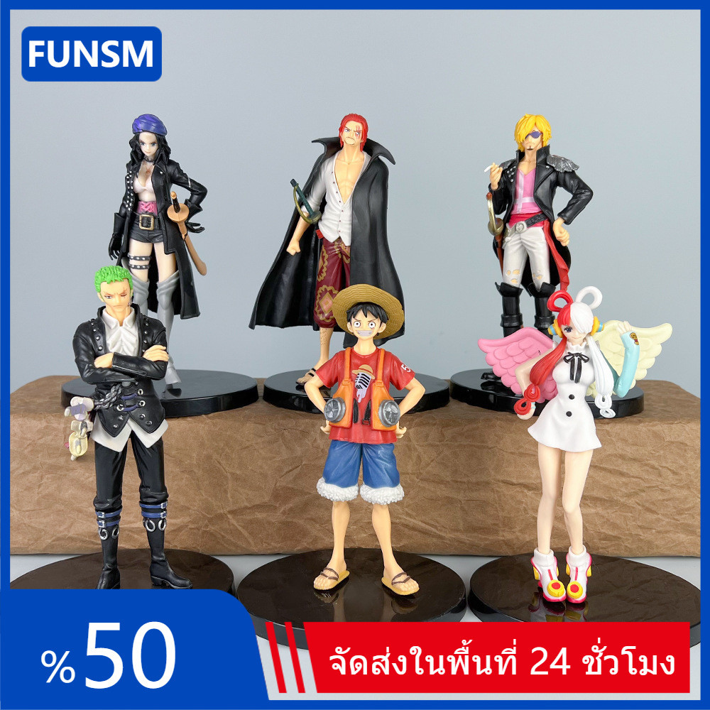 One Piece Theatricalรุ่นLuffy Zoro Aceคอสเพลย์Action FigureอะนิเมะรูปCODสต็อกAction Figureตุ๊กตาของเล่นสําหรับของขวัญเด็กคอลเลกชันเครื่องประดับตกแต่งบ้านเค้กDeco